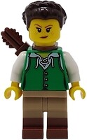 Фото LEGO Ideas Archer - Female, Green Tunic, Quiver (idea083)