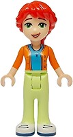 Фото LEGO Friends Adult Mia - Dark Azure Shirt, Orange Sweater, Yellowish Green Pants (frnd722)