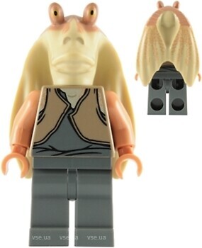 Фото LEGO Star Wars Jar Jar Binks (Printed Head) (sw0301)