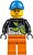 Фото LEGO City Xtreme Powerboat Driver - Female, Black Racing Jacket (cty0543)