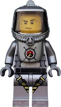 Фото LEGO City Volcano Explorer - Male Scientist with Heatsuit, Sweat Drops (cty0690)