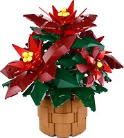 Фото LEGO Icons Рождественский молочай (10370)