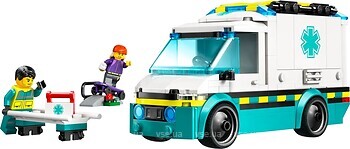 Фото LEGO City Скорая помощь (60451)