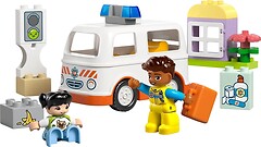 Фото LEGO Duplo Скорая помощь и водитель (10447)