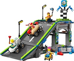 Фото LEGO City Никаких ограничений: Автодром для гоночных автомобилей (60460)