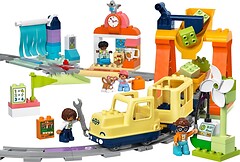 Фото LEGO Duplo Большой интерактивный общественный поезд (10428)