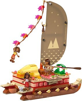 Фото LEGO Disney Princess Приключенческое каноэ Моаны (43270)