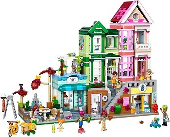 Фото LEGO Friends Хартлейк-Сити. Квартиры и магазины (42670)