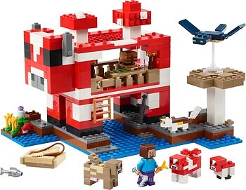 Фото LEGO Minecraft Грибной дом (21270)