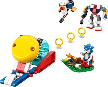 Фото LEGO Sonic the Hedgehog Столкновение Соника у костра (77001)