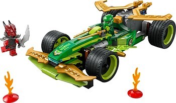 Фото LEGO Ninjago Автомобиль для гонки Ллойда с инерционным двигателем (71828)