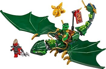 Фото LEGO Ninjago Зеленый лесной дракон Ллойда (71829)