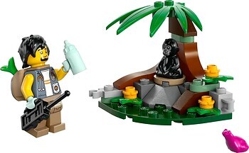 Фото LEGO City Встреча с малышом гориллы (30665)