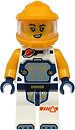 Фото LEGO City Astronaut - Female, White Spacesuit, Bright Light Orange Helmet (cty1762)