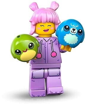 Фото LEGO Minifigures Коллекционер плюшевых игрушек (71048-5)