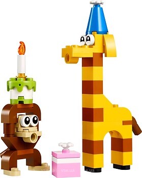 Фото LEGO Creator Праздничные животные ко дню рождения (30689)