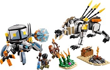 Фото LEGO Horizon Aloy и Varl против Shell-Walker и Sawtooth (77037)