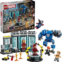 Фото LEGO Marvel Лаборатория Железного Человека: зал доспехов (76315)