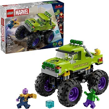 Фото LEGO Marvel Грузовик Халка против Таноса (76312)