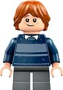 Фото LEGO Harry Potter Ron Weasley - Dark Blue Striped Sweater, Dark Bluish Gray Short Legs (hp477)