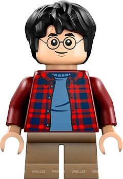 Фото LEGO Harry Potter Harry Potter - Dark Red Plaid Flannel Shirt (hp481)