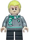 Фото LEGO Harry Potter Draco Malfoy - Slytherin Sweater and Scarf, Black Short Legs (hp520)