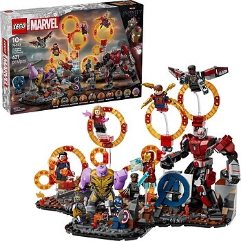 Фото LEGO Marvel Мстители: Финал Решающая битва (76323)