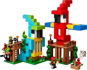Фото LEGO Minecraft Дома для попугаев (21282)