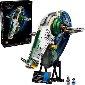 Фото LEGO Star Wars Звездолет Джанго Фетта класса Firespray (75409)