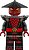 Фото LEGO Ninjago Drix - Pearl Dark Gray Shoulder Armor (njo924)