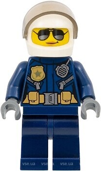 Фото LEGO City Police Officer - Female, Silver Sunglasses (cty0739)
