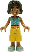 Фото LEGO Friends Nabil - Medium Azure Top, Yellow Cropped Trousers (frnd710)