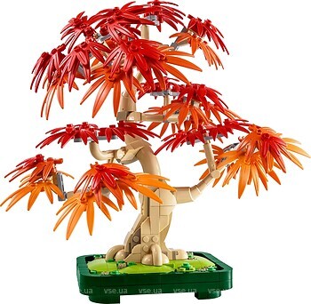 Фото LEGO Botanicals Бонсай из японского красного клена (10348)