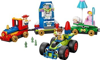 Фото LEGO Disney Празднование из Истории Игрушек: поезд и авто для гонки (43264)