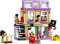 Фото LEGO Friends Музыкальный магазин и квартира (42653)