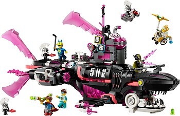 Фото LEGO Dreamzzz Ужасающая подлодка «Акула» (71500)