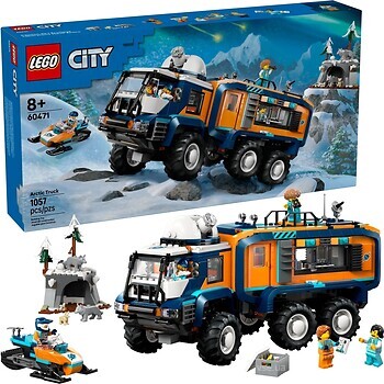 Фото LEGO City Арктический исследовательский грузовик с научной лабораторией (60471)