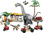Фото LEGO Jurassic World Миссия по отслеживанию раптора и титанозавра (76973)