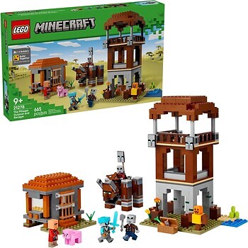 Фото LEGO Minecraft Аванпост разбойников и опустошитель (21278)