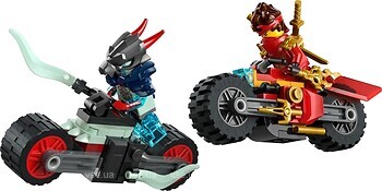 Фото LEGO Ninjago Скоростная гонка Кая на мотоцикле (71838)