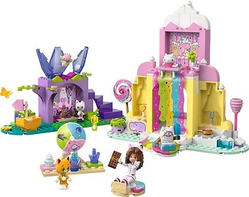 Фото LEGO Gabby's Dollhouse Гора сладостей и сад Китти (11205)