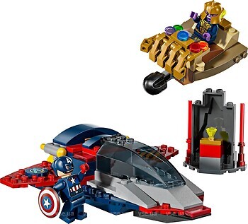 Фото LEGO Marvel Капитан Америка против Таноса (76319)