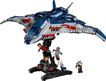 Фото LEGO Marvel Мстители: Эра Альтрона Квинджет (76325)