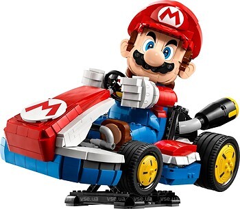 Фото LEGO Super Mario Mario Kart – Mario и Standard Kart (72037)