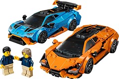 Фото LEGO Speed Champions Lamborghini Revuelto и Huracan STO (77238)