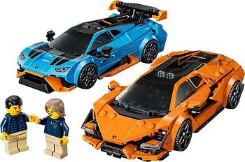 Фото LEGO Speed Champions Lamborghini Revuelto и Huracan STO (77238)