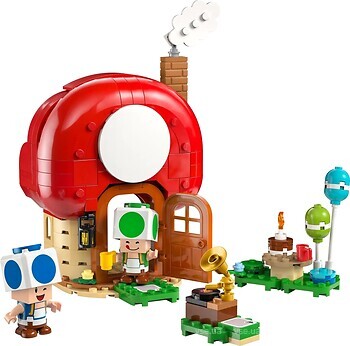 Фото LEGO Super Mario Вечеринка в доме Toad (72041)