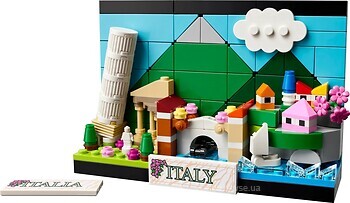 Фото LEGO Открытка Италия (40818)