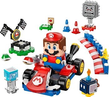 Фото LEGO Super Mario Interactive Mario и Standard Kart (72043)