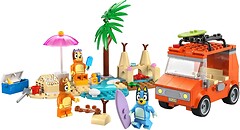 Фото LEGO Bluey Пляж и семейная поездка на автомобиле Блуи (11202)